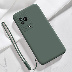 Xiaomi Black Shark 5 Pro 5G用360度 フルカバー極薄ソフトケース シリコンケース 耐衝撃 全面保護 バンパー YK1 Xiaomi モスグリー