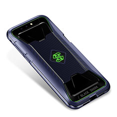 Xiaomi Black Shark用極薄ソフトケース シリコンケース 耐衝撃 全面保護 S02 Xiaomi ネイビー