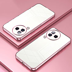 Xiaomi Civi 3 5G用極薄ソフトケース シリコンケース 耐衝撃 全面保護 クリア透明 SY1 Xiaomi ローズゴールド