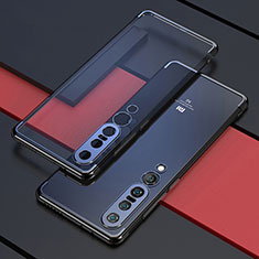 Xiaomi Mi 10 Pro用極薄ソフトケース シリコンケース 耐衝撃 全面保護 クリア透明 S03 Xiaomi ブラック
