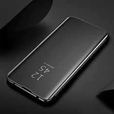 Xiaomi Mi 11 Lite 5G用手帳型 レザーケース スタンド 鏡面 カバー M01 Xiaomi ブラック