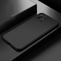 Xiaomi Mi 11 Lite 5G用ハードケース プラスチック 質感もマット カバー P01 Xiaomi ブラック