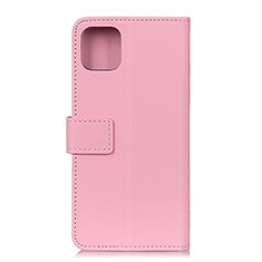 Xiaomi Mi 11 Lite 5G用手帳型 レザーケース スタンド カバー T12 Xiaomi ピンク
