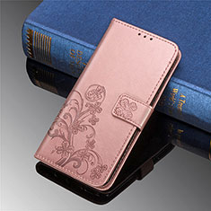 Xiaomi Mi 11 Lite 5G NE用手帳型 レザーケース スタンド 花 カバー L01 Xiaomi ピンク