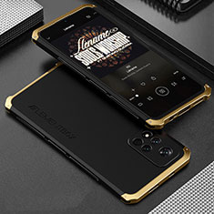 Xiaomi Mi 11i 5G (2022)用360度 フルカバー ケース 高級感 手触り良い アルミメタル 製の金属製 Xiaomi ゴールド・ブラック