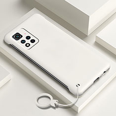 Xiaomi Mi 11i 5G (2022)用ハードケース プラスチック 質感もマット カバー YK5 Xiaomi ホワイト