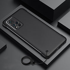 Xiaomi Mi 11i 5G (2022)用ハードケース プラスチック 質感もマット カバー YK5 Xiaomi ブラック