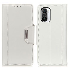 Xiaomi Mi 11i 5G用手帳型 レザーケース スタンド カバー M01L Xiaomi ホワイト