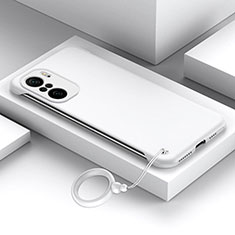 Xiaomi Mi 11i 5G用ハードケース プラスチック 質感もマット カバー YK4 Xiaomi ホワイト