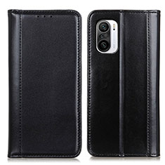 Xiaomi Mi 11X 5G用手帳型 レザーケース スタンド カバー M05L Xiaomi ブラック