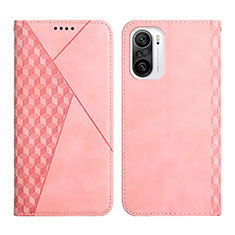 Xiaomi Mi 11X 5G用手帳型 レザーケース スタンド カバー Y02X Xiaomi ローズゴールド