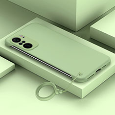 Xiaomi Mi 11X 5G用ハードケース プラスチック 質感もマット カバー YK4 Xiaomi ライトグリーン