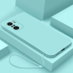 Xiaomi Mi 11X 5G用360度 フルカバー極薄ソフトケース シリコンケース 耐衝撃 全面保護 バンパー YK7 Xiaomi ライトブルー