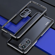 Xiaomi Mi 11X 5G用ケース 高級感 手触り良い アルミメタル 製の金属製 バンパー カバー S01 Xiaomi ブラック