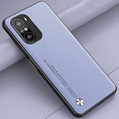 Xiaomi Mi 11X Pro 5G用ケース 高級感 手触り良いレザー柄 S01 Xiaomi ラベンダー