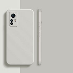 Xiaomi Mi 12T 5G用360度 フルカバー極薄ソフトケース シリコンケース 耐衝撃 全面保護 バンパー YK6 Xiaomi ホワイト