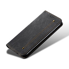 Xiaomi Mi 13 5G用手帳型 布 スタンド B01S Xiaomi ブラック