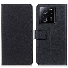 Xiaomi Mi 13T 5G用手帳型 レザーケース スタンド カバー M08L Xiaomi ブラック