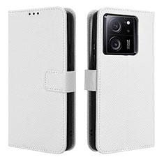 Xiaomi Mi 13T Pro 5G用手帳型 レザーケース スタンド カバー BY1 Xiaomi ホワイト