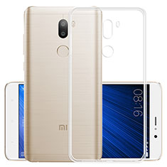 Xiaomi Mi 5S Plus用極薄ソフトケース シリコンケース 耐衝撃 全面保護 クリア透明 Xiaomi クリア