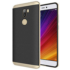 Xiaomi Mi 5S Plus用シリコンケース ソフトタッチラバー ツイル Xiaomi ゴールド