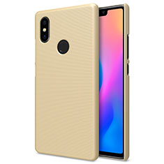 Xiaomi Mi 8 SE用ハードケース プラスチック メッシュ デザイン Xiaomi ゴールド