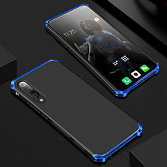 Xiaomi Mi 9用ケース 高級感 手触り良い アルミメタル 製の金属製 カバー Xiaomi ネイビー・ブラック