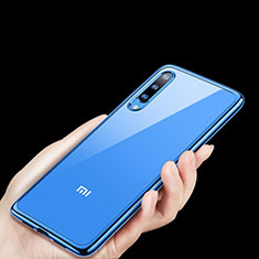 Xiaomi Mi 9 Pro用極薄ソフトケース シリコンケース 耐衝撃 全面保護 クリア透明 H01 Xiaomi ネイビー