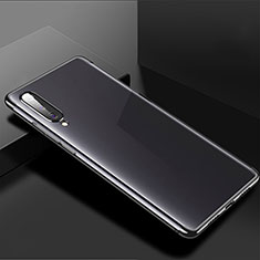 Xiaomi Mi A3用極薄ソフトケース シリコンケース 耐衝撃 全面保護 クリア透明 H02 Xiaomi ブラック