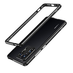 Xiaomi Mi Mix 4 5G用ケース 高級感 手触り良い アルミメタル 製の金属製 バンパー カバー Xiaomi ブラック