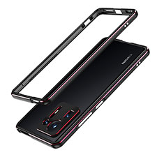 Xiaomi Mi Mix 4 5G用ケース 高級感 手触り良い アルミメタル 製の金属製 バンパー カバー Xiaomi レッド・ブラック