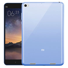 Xiaomi Mi Pad 3用極薄ソフトケース シリコンケース 耐衝撃 全面保護 クリア透明 Xiaomi ネイビー