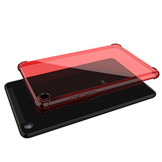 Xiaomi Mi Pad 4用極薄ソフトケース シリコンケース 耐衝撃 全面保護 クリア透明 H01 Xiaomi レッド