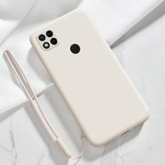 Xiaomi POCO C3用360度 フルカバー極薄ソフトケース シリコンケース 耐衝撃 全面保護 バンパー YK3 Xiaomi ホワイト