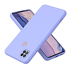 Xiaomi POCO C3用360度 フルカバー極薄ソフトケース シリコンケース 耐衝撃 全面保護 バンパー H01P Xiaomi パープル