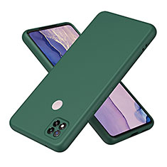 Xiaomi POCO C3用360度 フルカバー極薄ソフトケース シリコンケース 耐衝撃 全面保護 バンパー H01P Xiaomi グリーン