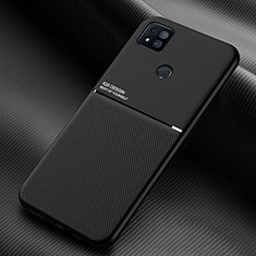 Xiaomi POCO C31用極薄ソフトケース シリコンケース 耐衝撃 全面保護 マグネット式 バンパー Xiaomi ブラック