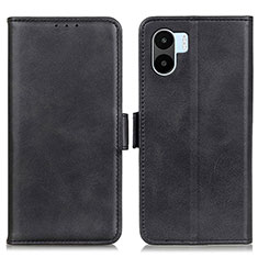 Xiaomi Poco C50用手帳型 レザーケース スタンド カバー M15L Xiaomi ブラック