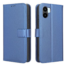 Xiaomi Poco C50用手帳型 レザーケース スタンド カバー BY1 Xiaomi ネイビー