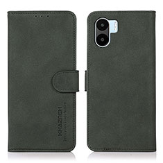 Xiaomi Poco C51用手帳型 レザーケース スタンド カバー D01Y Xiaomi グリーン