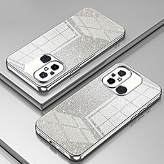 Xiaomi Poco C55用極薄ソフトケース シリコンケース 耐衝撃 全面保護 クリア透明 SY1 Xiaomi シルバー