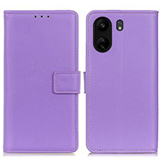 Xiaomi Poco C65用手帳型 レザーケース スタンド カバー A08D Xiaomi パープル