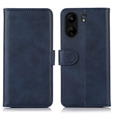 Xiaomi Poco C65用手帳型 レザーケース スタンド カバー N08P Xiaomi ネイビー