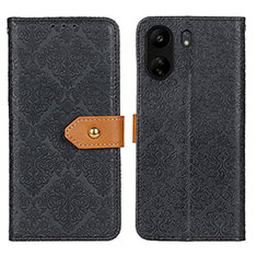 Xiaomi Poco C65用手帳型 レザーケース スタンド カバー K05Z Xiaomi ブラック