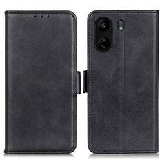 Xiaomi Poco C65用手帳型 レザーケース スタンド カバー M15L Xiaomi ブラック