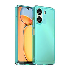 Xiaomi Poco C65用ハイブリットバンパーケース クリア透明 プラスチック カバー J02S Xiaomi ネイビー