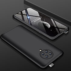Xiaomi Poco F2 Pro用ハードケース プラスチック 質感もマット 前面と背面 360度 フルカバー P01 Xiaomi ブラック