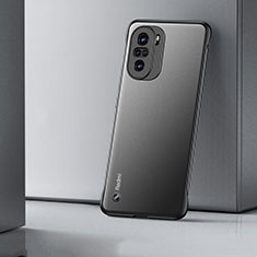 Xiaomi Poco F3 5G用ハードカバー クリスタル クリア透明 H02 Xiaomi ブラック