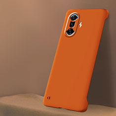 Xiaomi Poco F3 GT 5G用ハードケース プラスチック 質感もマット カバー YK5 Xiaomi オレンジ