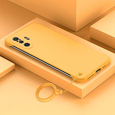 Xiaomi Poco F3 GT 5G用ハードケース プラスチック 質感もマット カバー YK4 Xiaomi イエロー